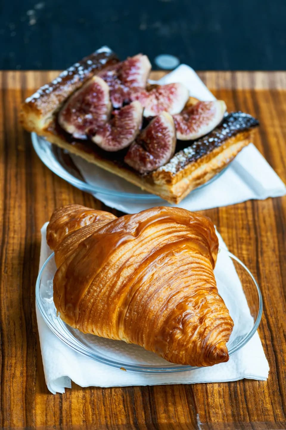 Pastries and coffee-shop food photographed by Kyle Hinkson.